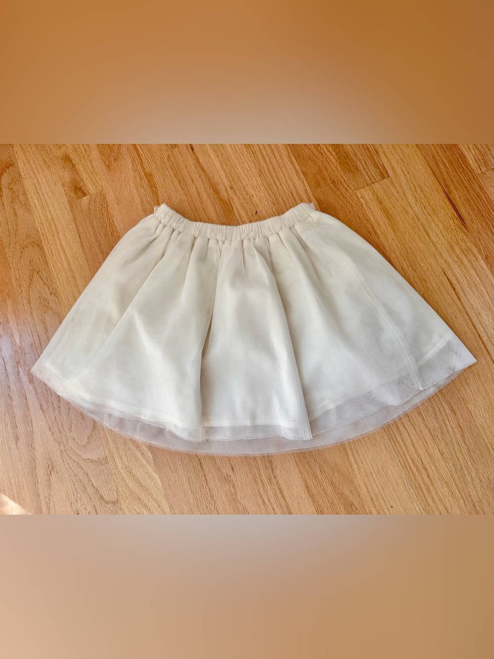 GAP Cream Layered Tulle tutu style Skirt Sz 4